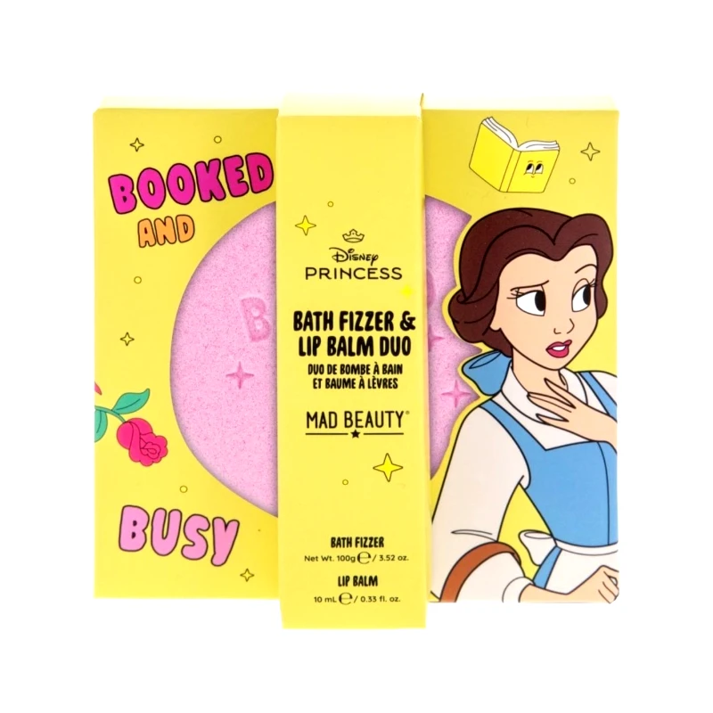 Mad Beauty Mad Beauty Promo Bath Fizzers 100g & Lip Balm Duo 10ml