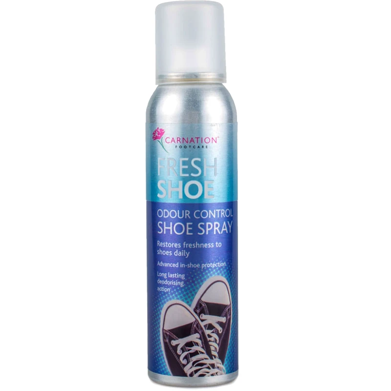 Carnation Carnation Fresh Shoe Spray Προηγμένη Αντιβακτηριακή Προστασία και Καθαριότητα για τα Παπούτσια Κωδ 1086, 150ml