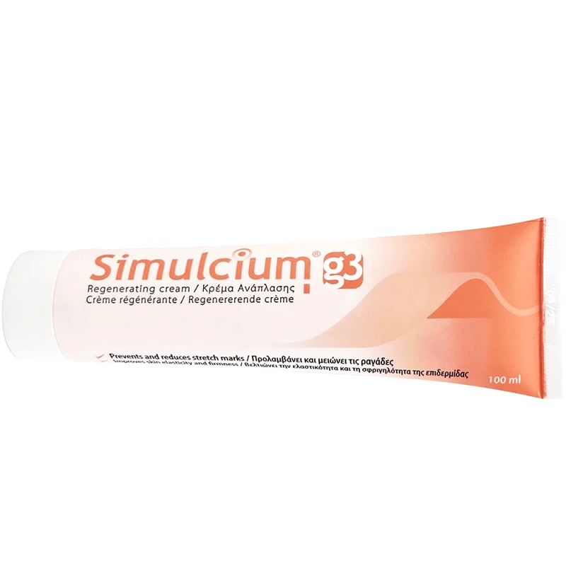 Simulcium Simulcium G3 Cream Κρέμα Σώματος για Πρόληψη & Αντιμετώπιση Ραγάδων 100ml