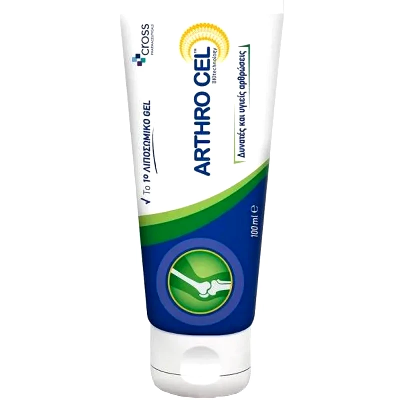 Cross Pharmaceuticals Cross Arthro Cell Cream Κρέμα Γρήγορης Απορρόφησης Φυτικής Προέλευσης που Καταπραΰνει Πόδια, Γόνατα, Μέση, Ώμους & Χέρια 100ml