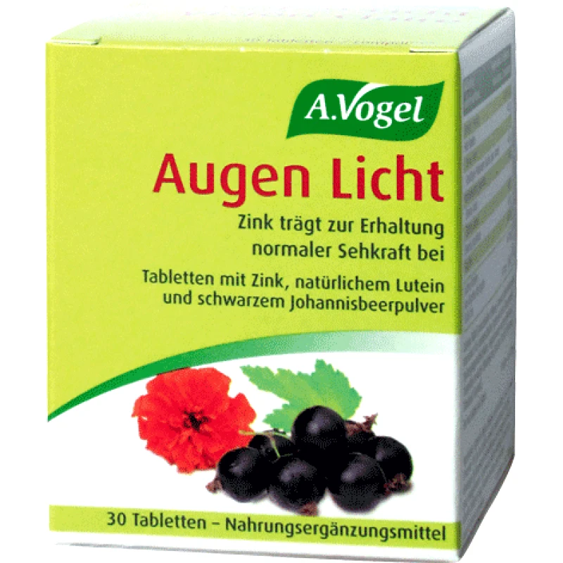 A.VOGEL A.Vogel Vision Complex Συμπλήρωμα Διατροφής για την Διατήρηση της Υγείας των Ματιών 30tabs