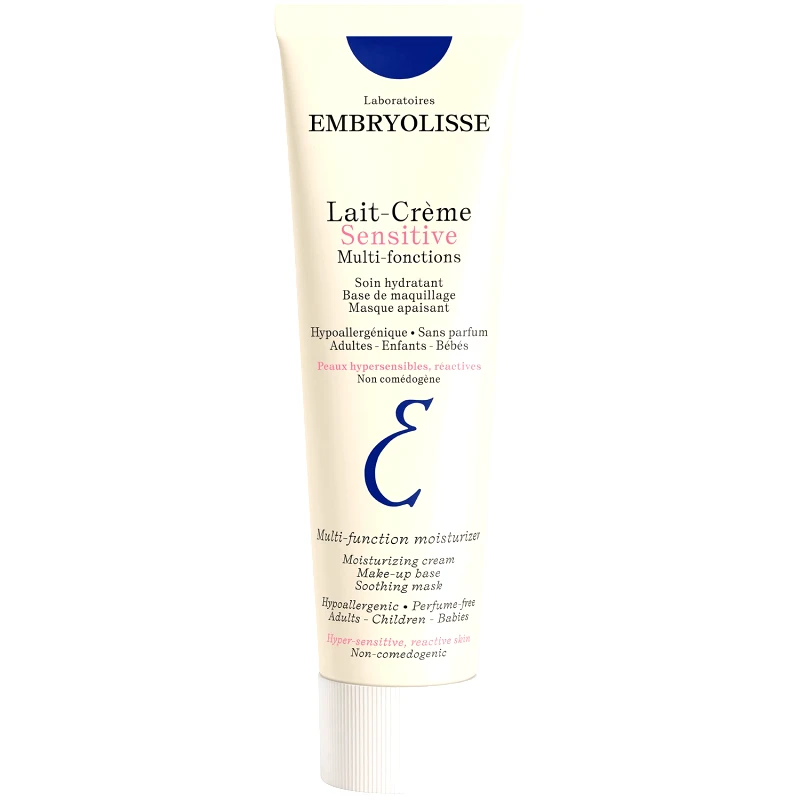 Embryolisse Embryolisse Lait Sensitive Creme Πολυχρηστική Θρεπτική Ενυδατική Κρέμα Πολλαπλών Χρήσεων για Ευαίσθητες Επιδερμίδες, Χωρίς Άρωμα 100ml