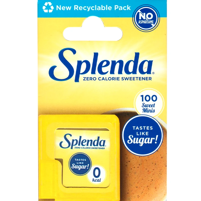 Splenda Splenda Sweetener Minis Μίνι Γλυκαντικά Δισκία Σουκραλόζης με Πολύ Μικρή Θερμιδική Αξία 100tabs