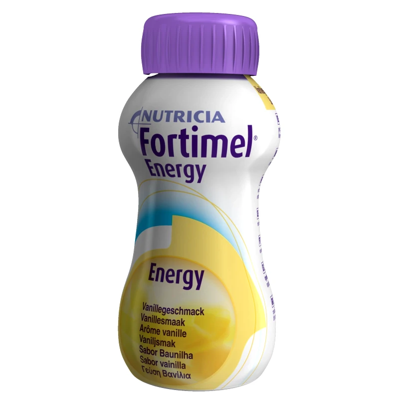 Nutricia Nutricia Fortimel Energy Vanilla Συμπλήρωμα Διατροφής - Θρεπτικό Σκεύασμα Υψηλής Ενέργειας με Γεύση Βανίλια 4x200ml