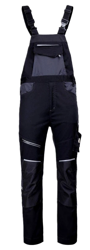 REVOLT 4STRETCH Ολόσωμη φόρμα εργασίας STENSO 02001924 Black/Dark Grey/Grey