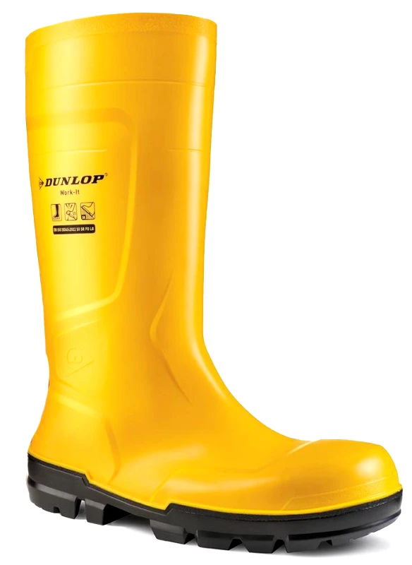 Γαλότσα Ασφαλείας Dunlop Work-It S5 430030 Κίτρινο