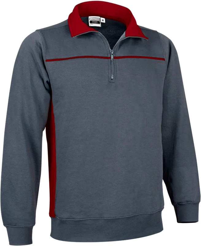 Φούτερ THUNDER Valento SUVATHUGR Cement Grey-Lotto Red