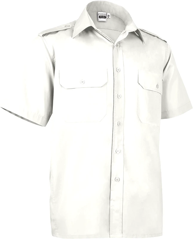 Κοντομάνικο Πουκάμισο VIGILANT Valento CSVAG2CMF Ivory White