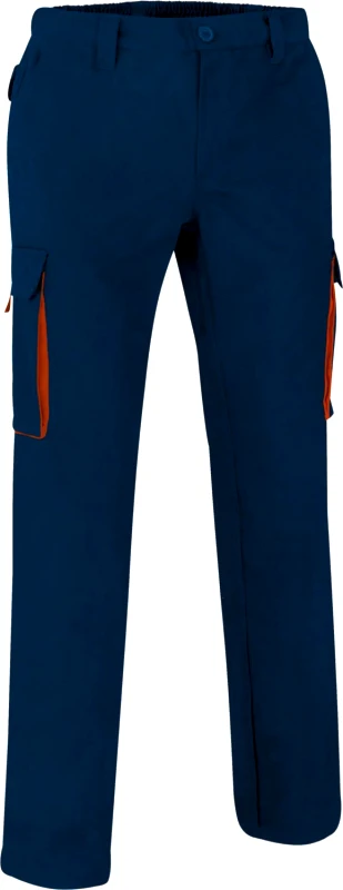 Παντελόνι THUNDER Valento PAVATHUMN Orion Navy Blue-Party Orange