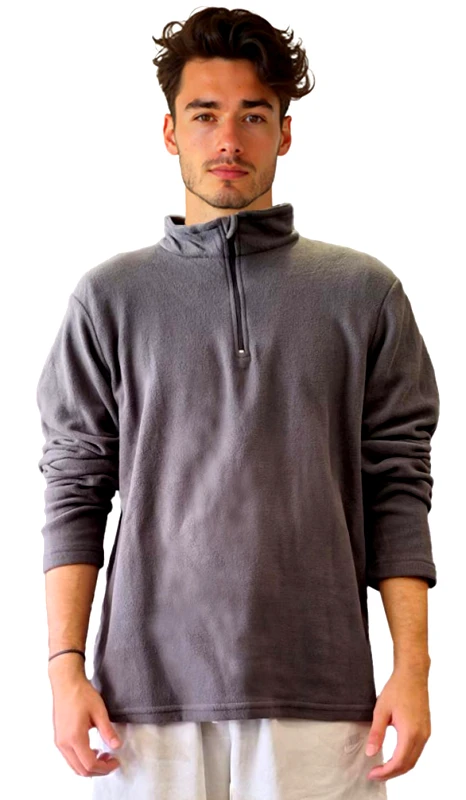 Μπλούζα Fleece Valento Trekking Charcoal Grey