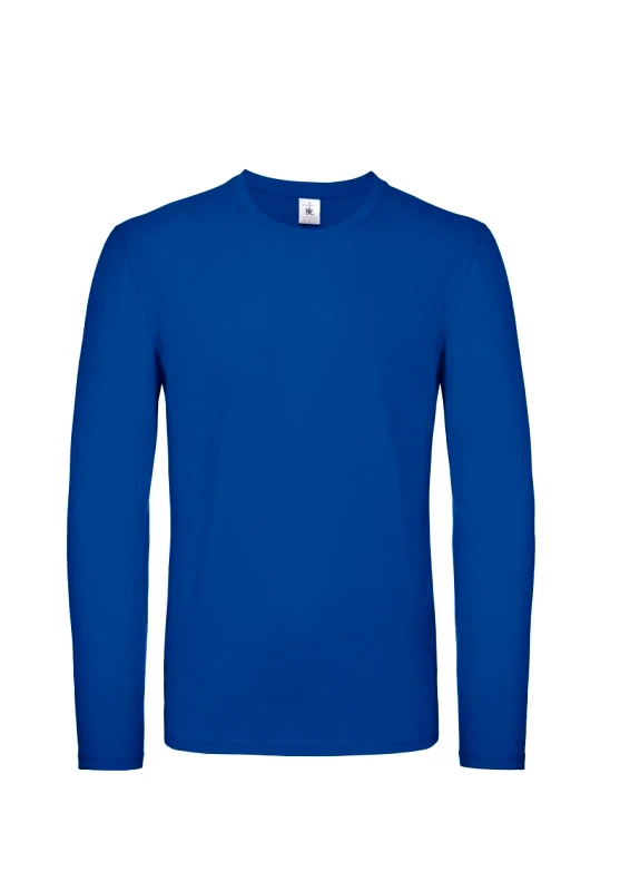 Mακρυμάνικο Ελαφρύ T-Shirt E150 LSL B & C TU05T Royal Blue