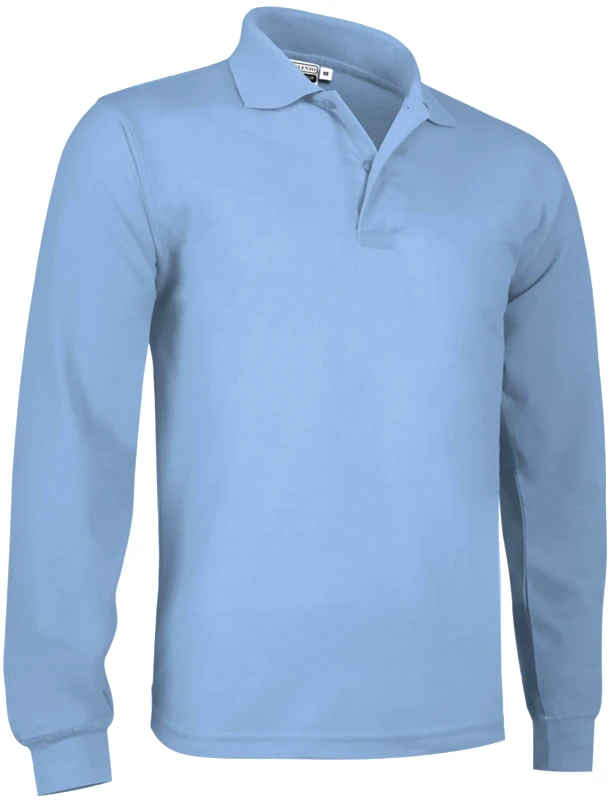 Μακρυμάνικο Polo Shirt PREDATOR Valento POVATOLCL Sky Blue