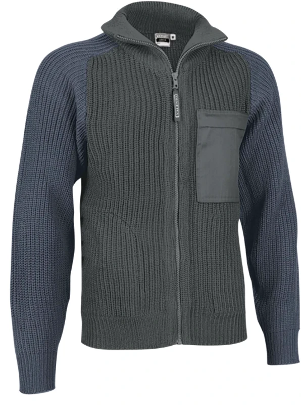 Πλεκτή Ζακέτα ARCE Valento JEVAARCGG Charcoal Grey-Cement Grey