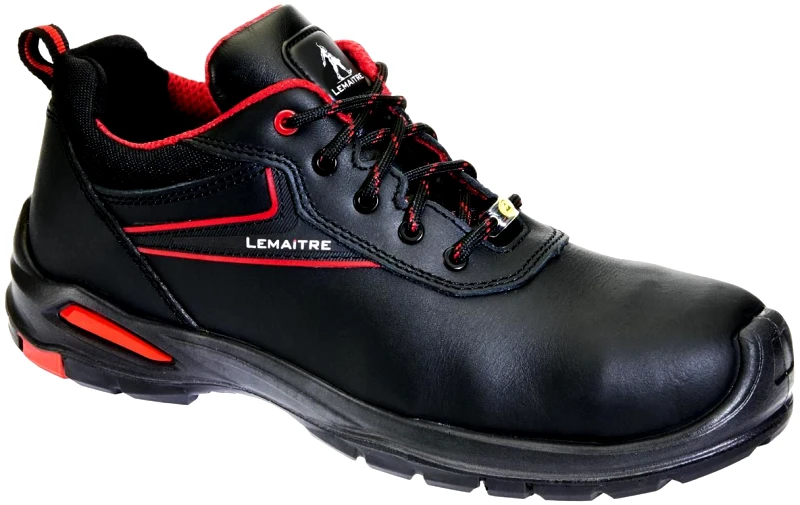 Lemaitre Σκαρπίνια Ασφαλείας George Low S3 410201 Lemaitre Μαύρο