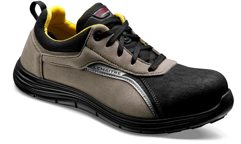 Lemaitre Σκαρπίνια Ασφαλείας Jason Low S3 410143 Lemaitre Γκρι-Μαύρο
