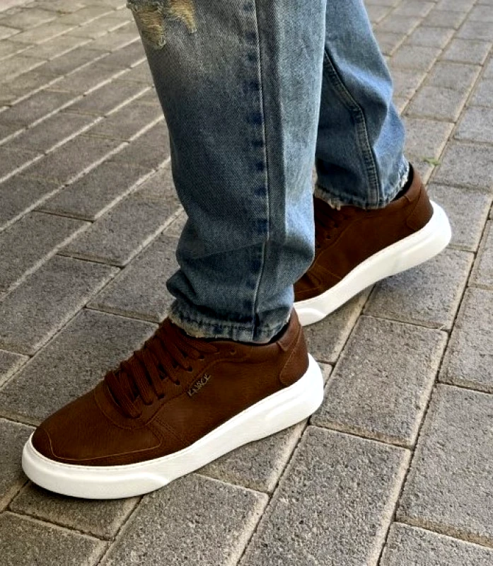 Knack Ανδρικά κάμελ Casual Sneakers δίσολα 2222020