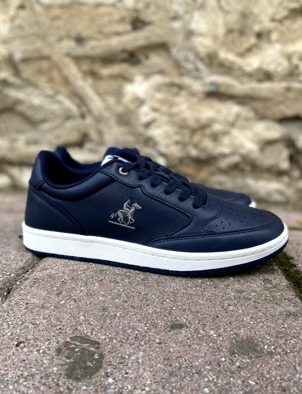 US GRAND POLO Us Grand Polo μπλε ανδρικά casual sneakers GPM428230B