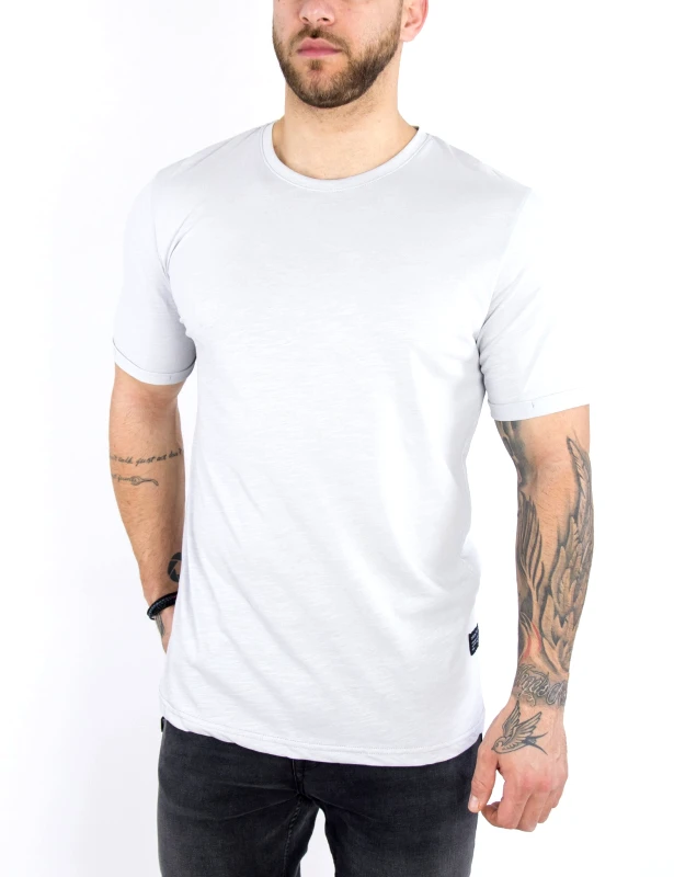 NDC NDC ανδρικό γκρι φλάμα Tshirt 232918G