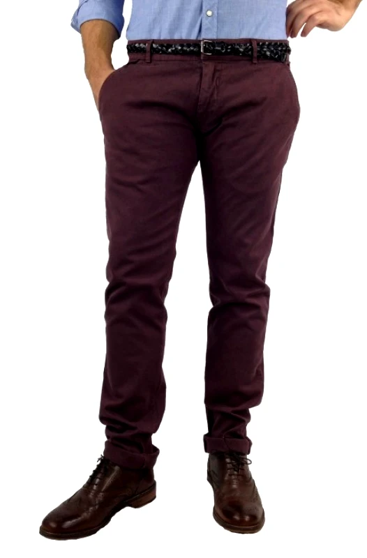 Premium Παντελόνι Premium TriesteB Μπορντώ