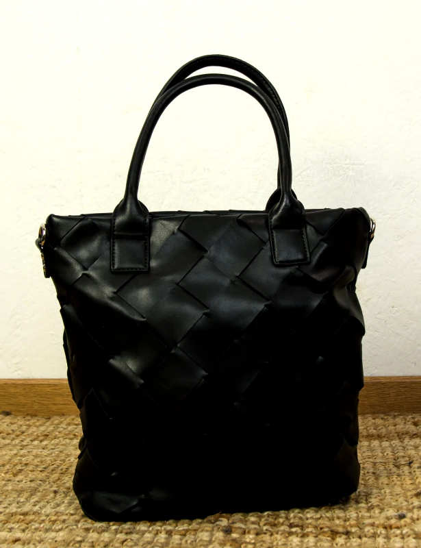 Huxley and Grace Γυναικεία μαύρη τσάντα ώμου δερματίνη CK581