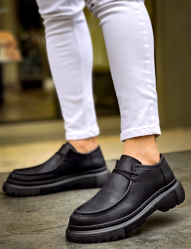 CHEKICH Ανδρικά μαύρα παπούτσια loafers CH2404