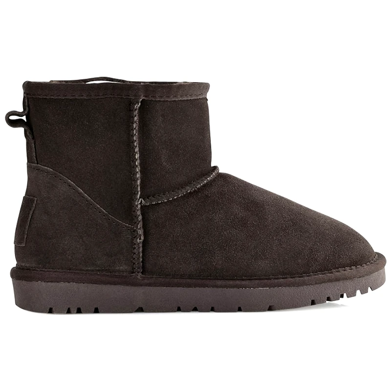 Kelara Καφέ χαμηλό δερμάτινο Australian Boot Kelara K21211