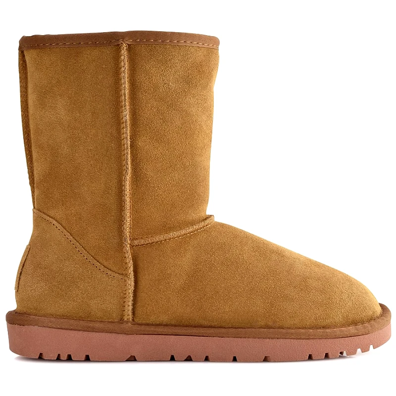 Kelara Καμελ δερμάτινο Australian Boot Kelara K21209