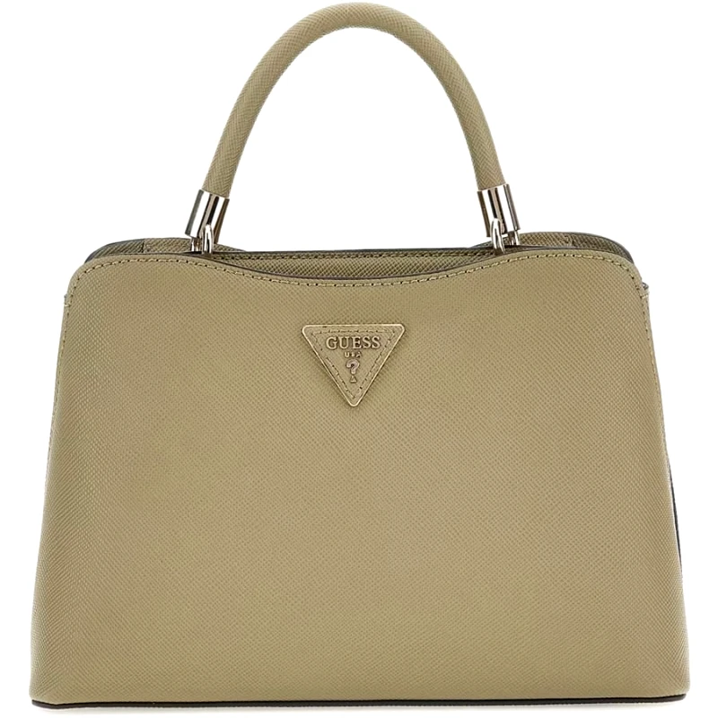 Guess Guess πράσινη τσάντα ώμου Gizele saffiano