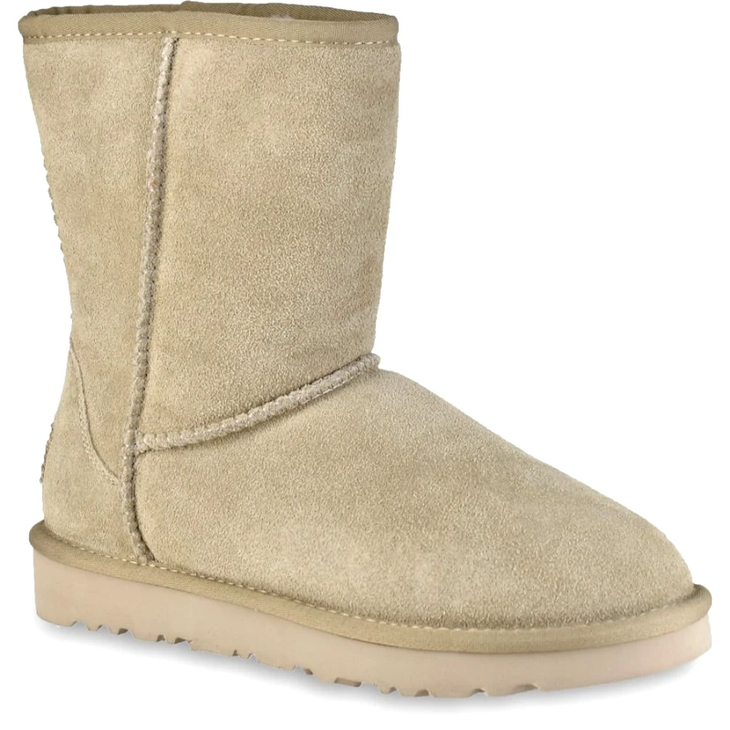Izy Μπεζ δερμάτινο Australian Boot Classic L7830