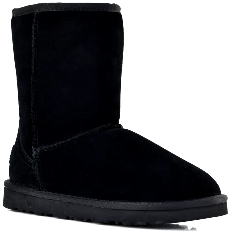Izy Μαυρο δερμάτινο Australian Boot Classic L7830