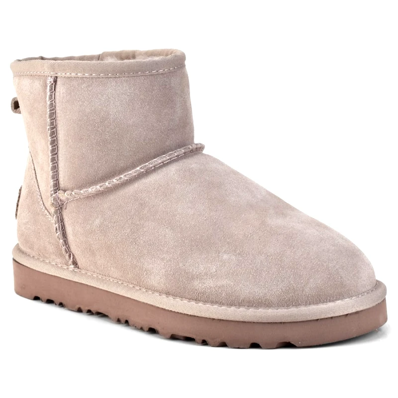Izy Nude χαμηλό δερμάτινο Australian Boot L7854
