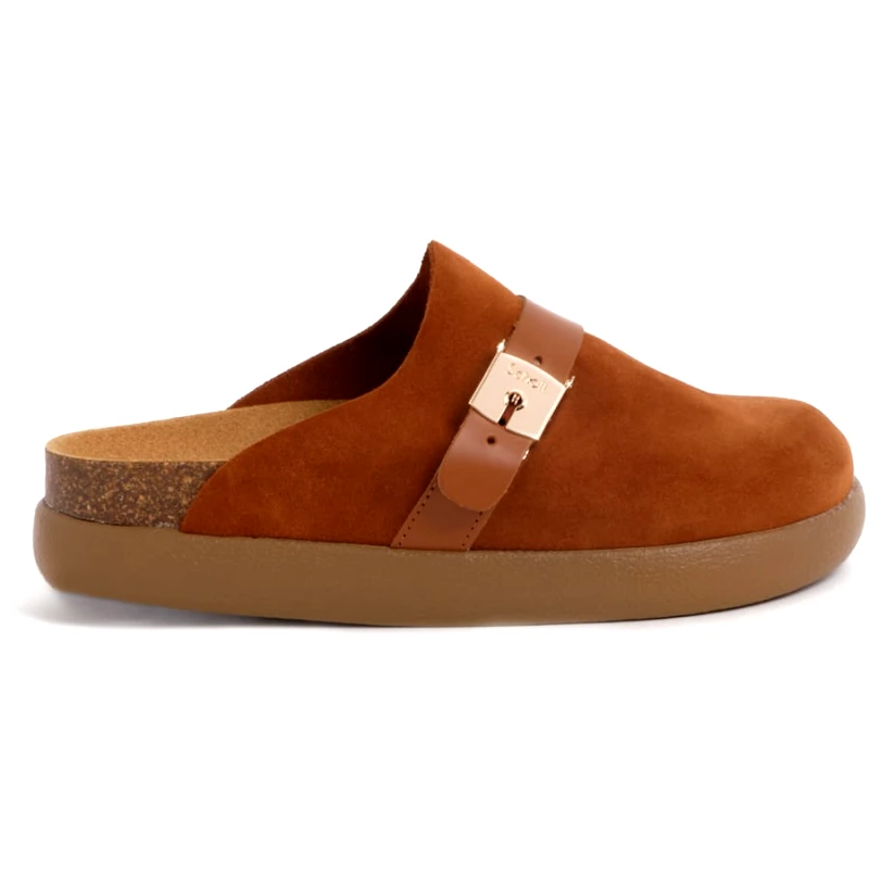 Scholl SCHOLL δερμάτινο ταμπά clog IVY Chunky