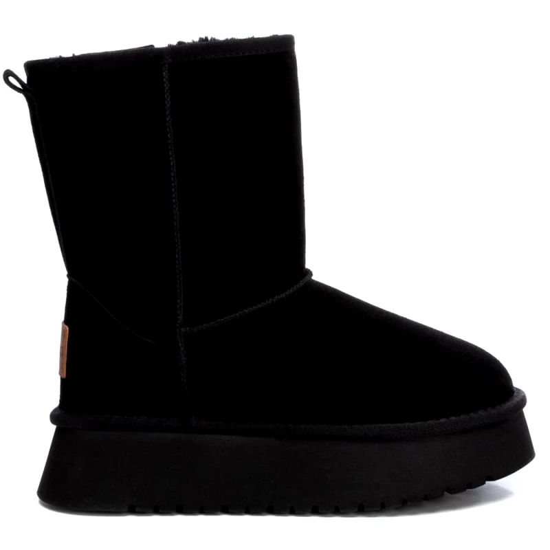 Carmela Carmela μαύρο δερμάτινο Australian Boot 162006