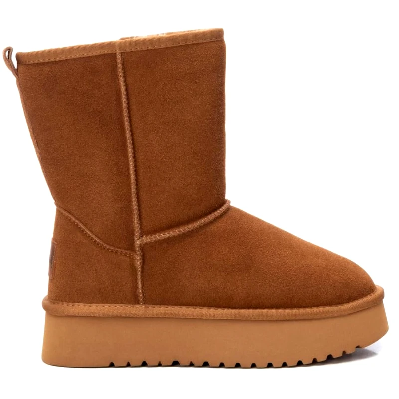 Carmela Carmela κάμελ δερμάτινο Australian Boot 162006