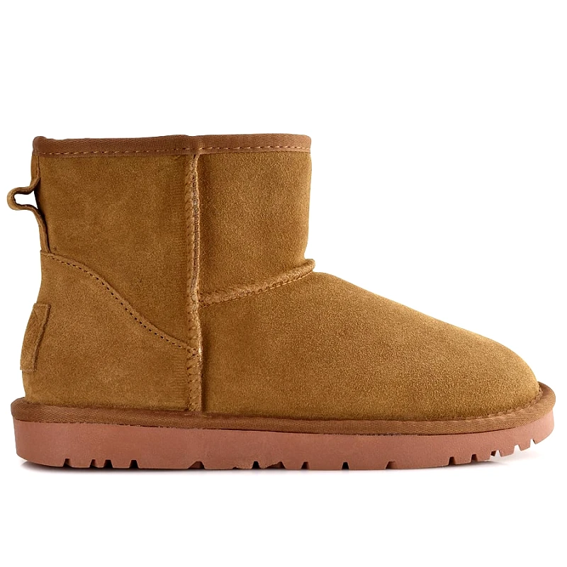 Kelara Καμελ χαμηλό δερμάτινο Australian Boot Kelara 41202
