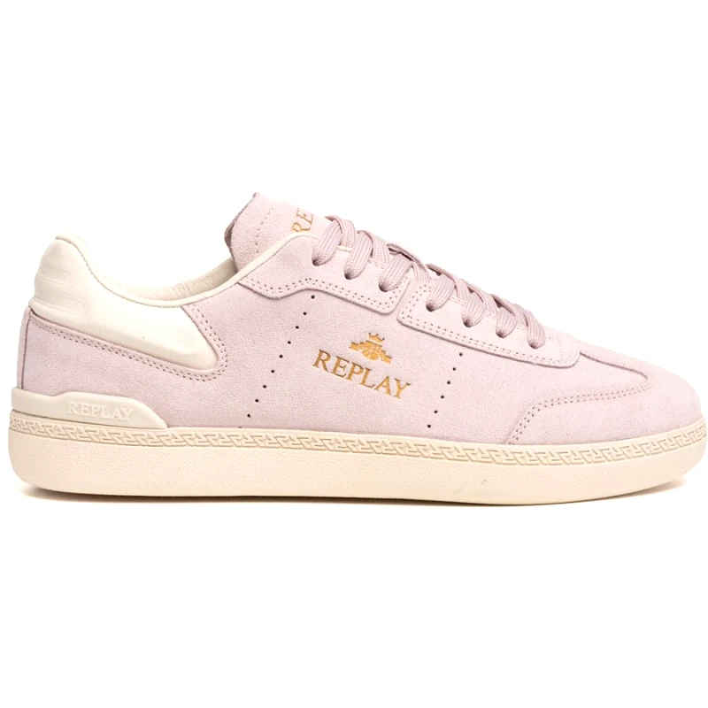 Replay REPLAY λιλά δερμάτινο sneaker PYPER W