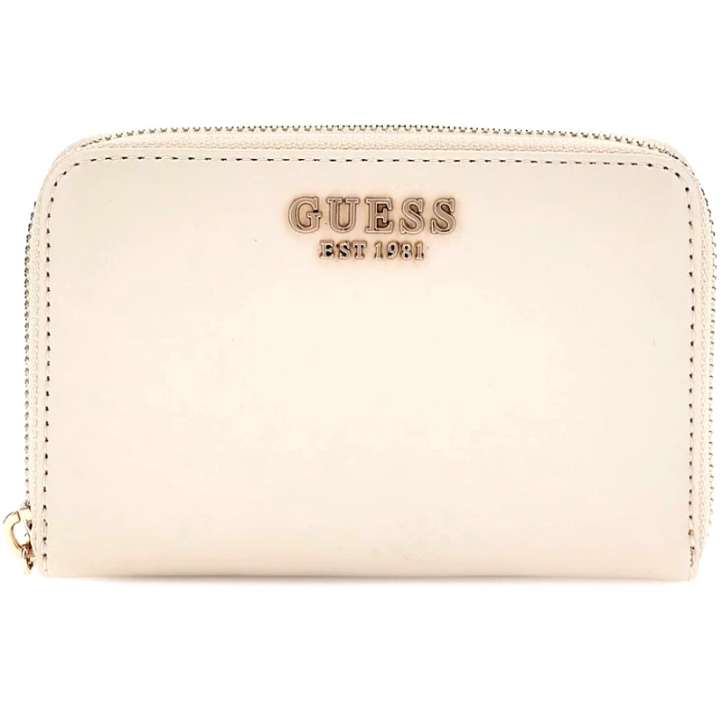 Guess Guess εκρού πορτοφόλι Laurel SLG M
