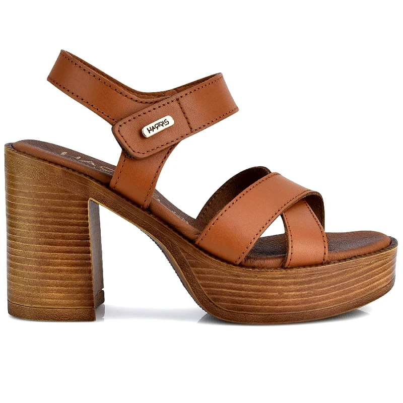 Harris Δερμάτινo ταμπά πέδιλο Harris 654-4305