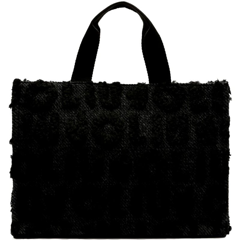 Liu Jo LIU JO μαύρη shopping bag 2F5027 LOGO