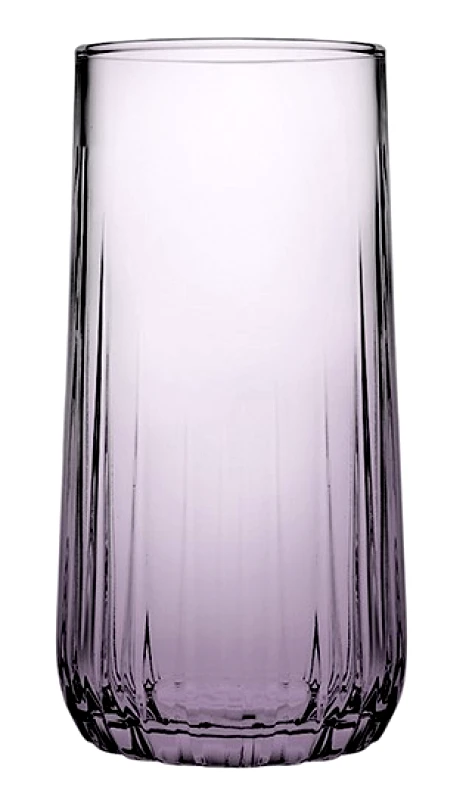 Pasabahce Ποτήρι Νερού Σετ 3τμχ Γυάλινα Purple Nova 360ml PB420695MO (Υλικό: Γυαλί, Χρώμα: Μωβ) - Pasabahce - PB420695MO