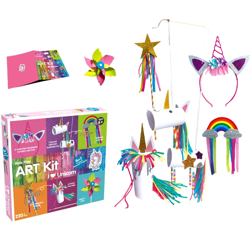 Toy Markt Σετ Χειροτεχνίας Μονόκερος 6in1 Σε Κουτί 20x3x20εκ. Toy Markt 71-3303 - Toy Markt - 71-3303