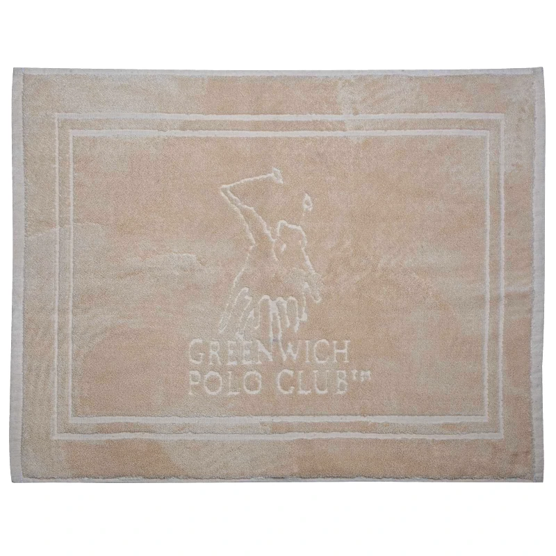 Greenwich Polo Club Ταπέτο Μπάνιου Βαμβακερό 50x70εκ. Essential 3038 Μπεζ Greenwich Polo Club (Ύφασμα: Βαμβάκι 100%, Χρώμα: Μπεζ) - Greenwich Polo Club - 220750703038