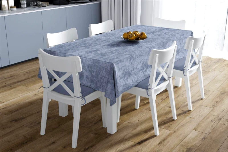 DimCol Τραπεζομάντηλο Μονόχρωμο Polycotton Αλέκιαστο 140x180εκ. Panama Shadow Sky Blue DimCol (Χρώμα: Μπλε, Ύφασμα: 70% Βαμβάκι-30% Polyester) - DimCol - 33333354004