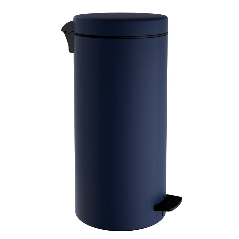 Pam & Co Καλάθι Απορριμμάτων 25lt Matt Navy Blue 25x55εκ. Pam & Co 2553-203 (Χρώμα: Μπλε, Υλικό: Χάλυβας ) - Pam & Co - 2553-203