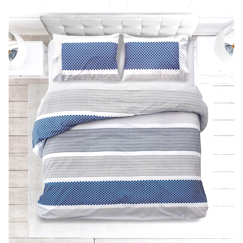 Makis Tselios Σετ Σεντόνια Βαμβακερά King 270x290εκ. Boho Makis Tselios (Ύφασμα: Βαμβάκι 100%, Τύπος κατωσέντονου: Χωρίς Λάστιχο, Μέγεθος: King Size) - Makis Tselios - 900590123456