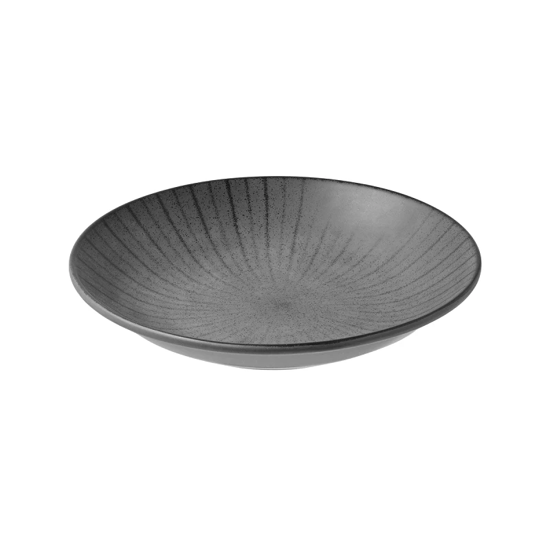 estia Πιάτο Φαγητού Βαθύ Πορσελάνης Nordic Grey Estia 23εκ. 07-15695 (Σετ 6 Τεμάχια) (Υλικό: Πορσελάνη, Χρώμα: Γκρι, Μέγεθος: Μεμονωμένο) - estia - 07-15695