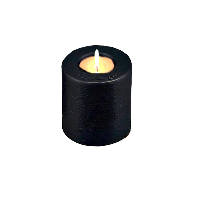 Art Et Lumiere Κηροπήγιο Μεταλλικό Μαύρο Art Et Lumiere 8x9εκ. 39633 (Υλικό: Μεταλλικό, Χρώμα: Μαύρο) - Art Et Lumiere - lumiere_39633