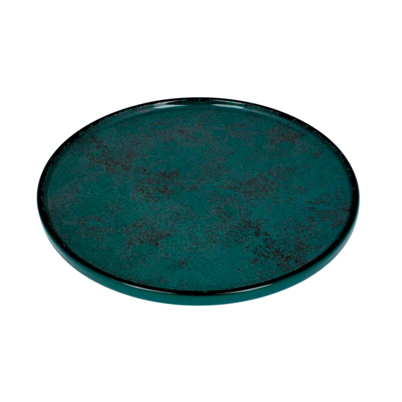 Oriana Ferelli Πιάτο Ρηχό Πορσελάνης Teal Vertical Oriana Ferelli 26εκ. PR182749926 (Σετ 6 Τεμάχια) (Υλικό: Πορσελάνη, Μέγεθος: Μεμονωμένο) - Oriana Ferelli - PR182749926