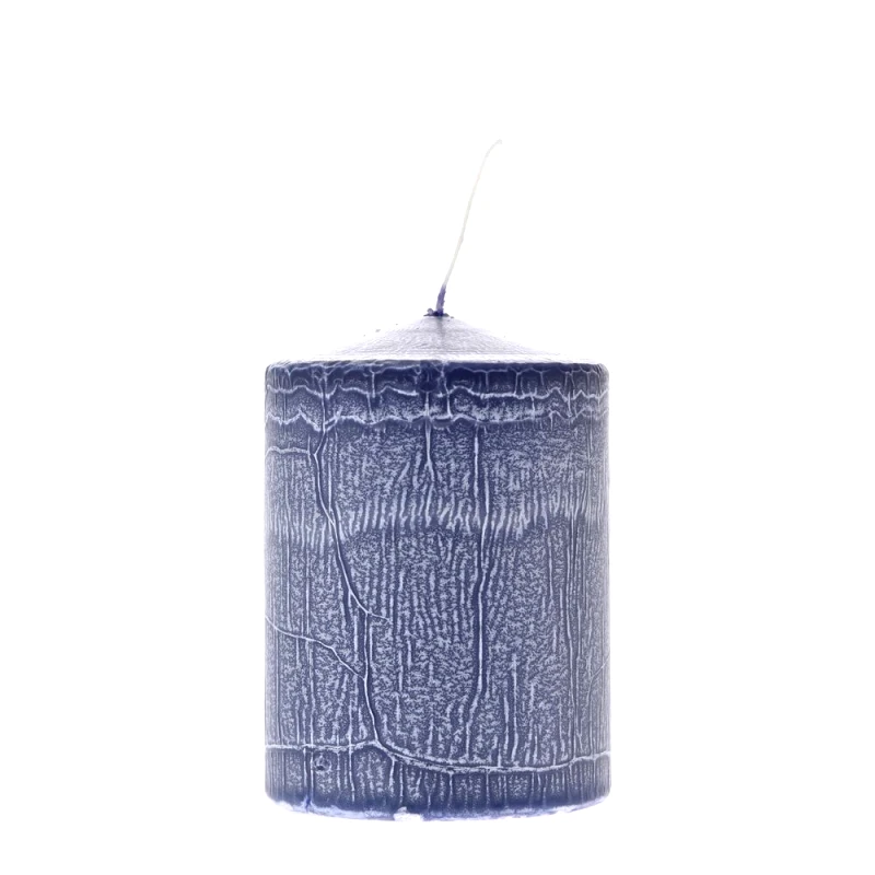 Iliadis Κερί Frosted Μπλε iliadis 7x10εκ. 76367 (Σετ 4 Τεμάχια) (Χρώμα: Μπλε) - Iliadis - il_76367