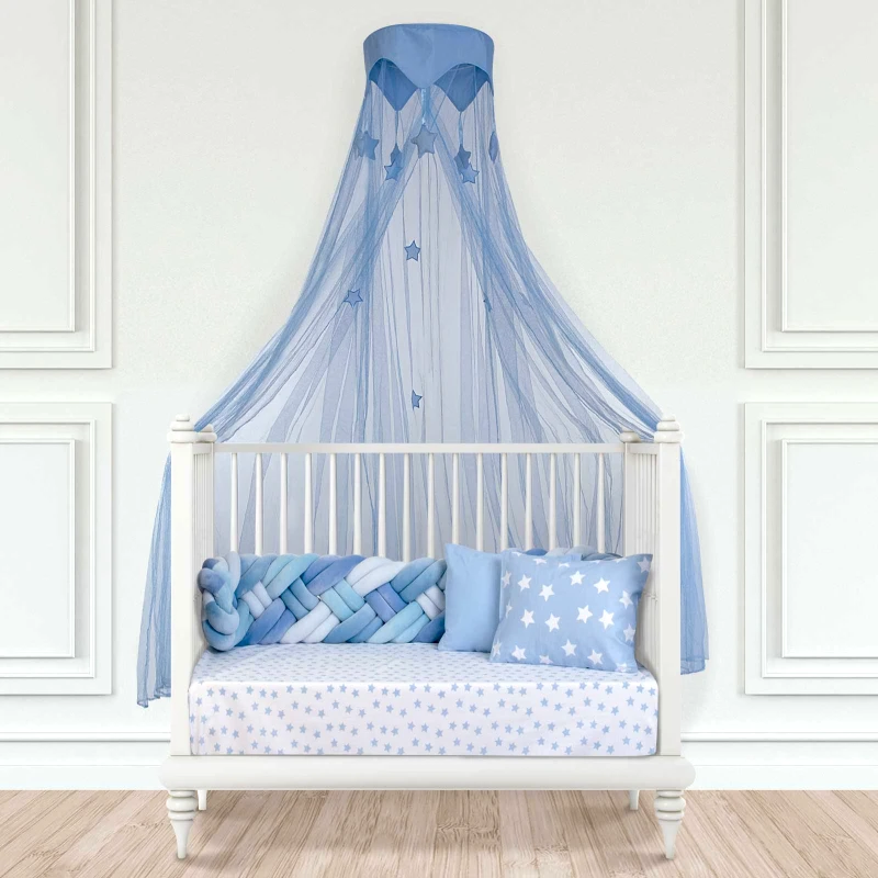 Greenwich Polo Club Κουνουπιέρα Κούνιας 200x500εκ. Baby Essential 2997 Σιέλ Greenwich Polo Club (Ύφασμα: Polyester, Χρώμα: Σιέλ) - Greenwich Polo Club - 200022202997